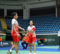 [Korea Masters 2022] Langkah Rinov/Pitha Mentok di 16 Besar